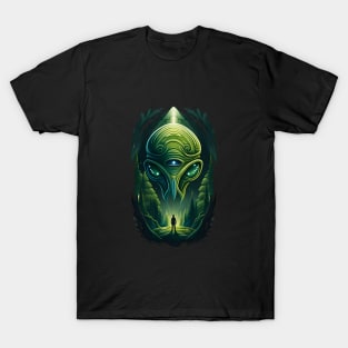 Alien Forest Encounters T-Shirt